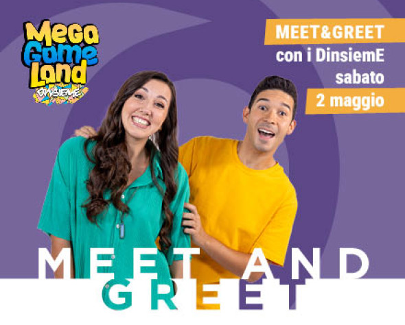 Incontra i DinsiemE. Vivi l'emozione di incontrare Erick e Dominick. 