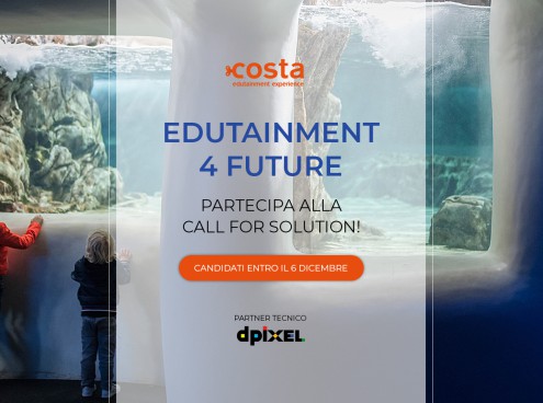 “Edutainment 4 Future”: call for solutions per idee e progetti innovativi rivolta al settore dell’edutainment 