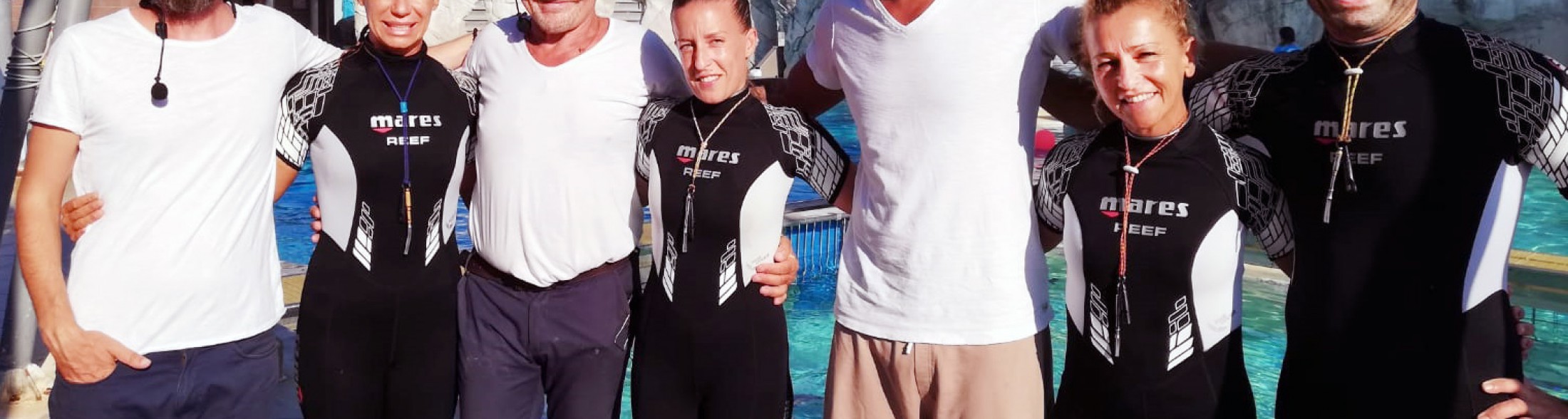 Filippo Magnini in visita a Oltremare