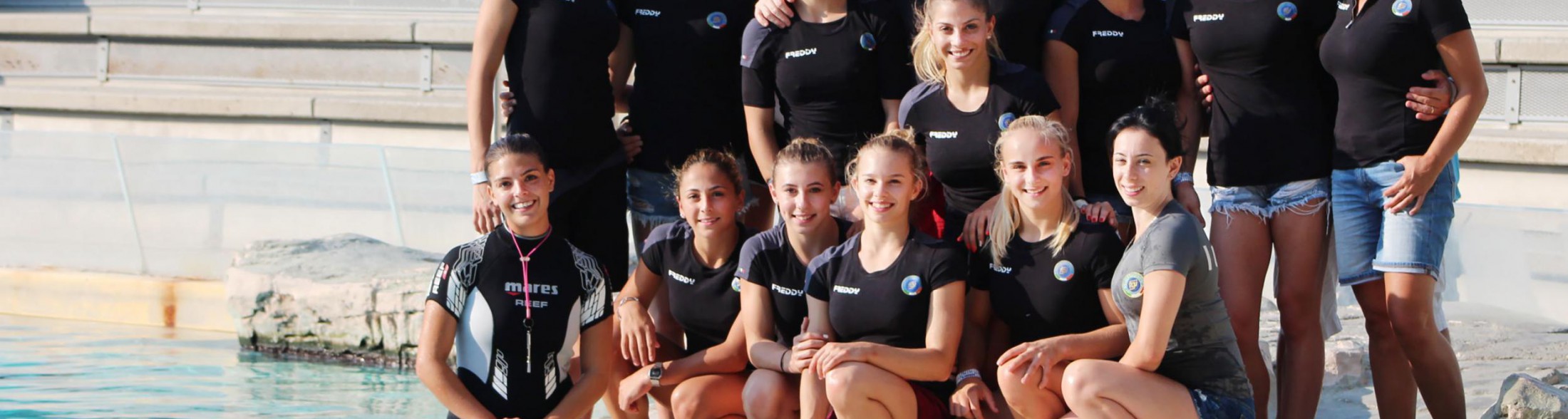 La Nazionale Femminile di Ginnastica artistica in visita a Oltremare