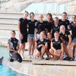 La Nazionale Femminile di Ginnastica artistica in visita a Oltremare