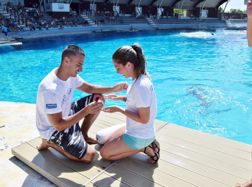 Judit dice “Sì” tra i delfini della Laguna