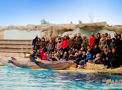 I bimbi A.R.O.P. in visita a Oltremare