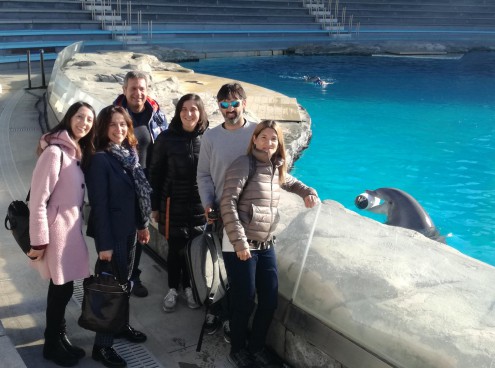 Dall'Argentina in visita ai parchi Costa Edutainment