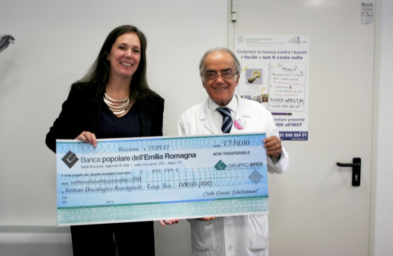 I parchi Costa Edutainment donano oltre 7mila euro allo IOR