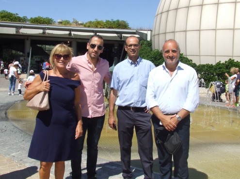 Tour operator israeliani ospiti di Oltremare e Aquafan