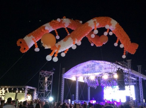 Invasione di bruchi giganti a Riccione!