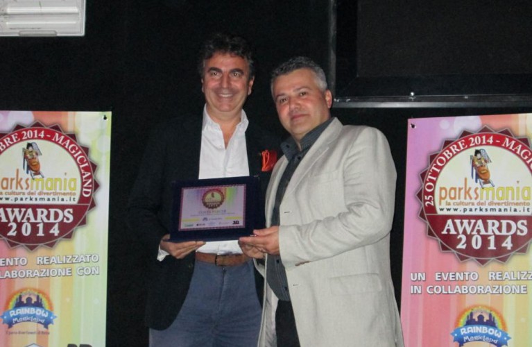 Costa Parchi  riceve il Parksmania Awards 2014