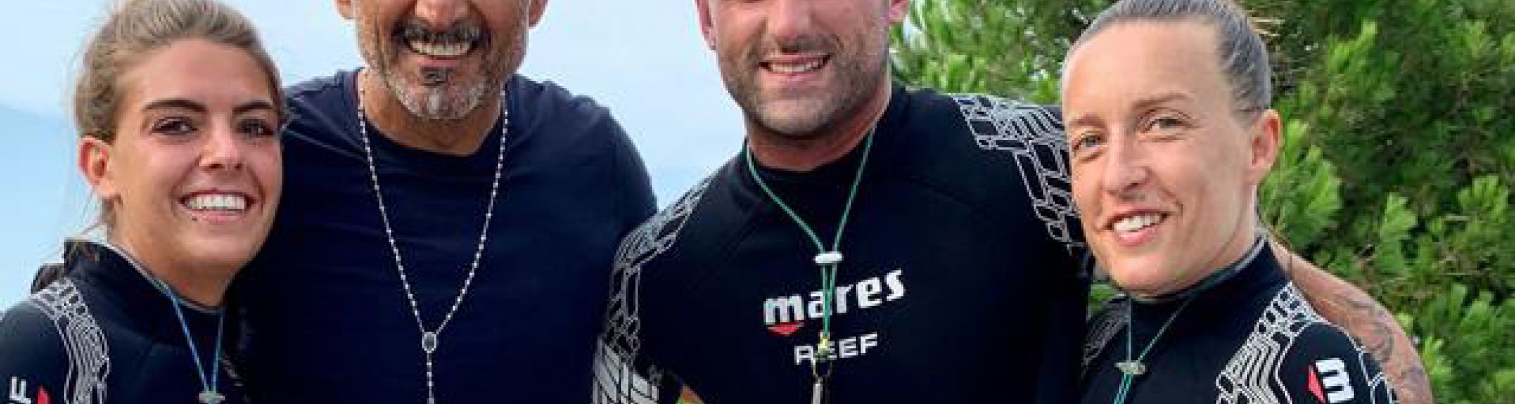 Luciano Spalletti in vacanza a Oltremare