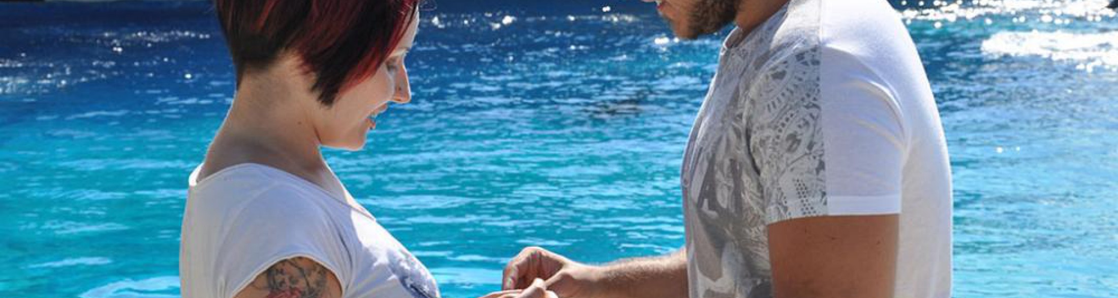 Proposta di matrimonio nella "Laguna dei Delfini"