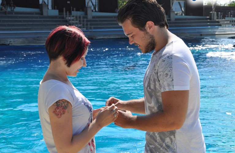 Proposta di matrimonio nella "Laguna dei Delfini"