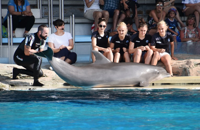 Le fate della Nazionale di Ginnastica artistica in Laguna