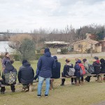 Istruttori cinofili a lezione da trainer, keeper e falconoieri di Oltremare