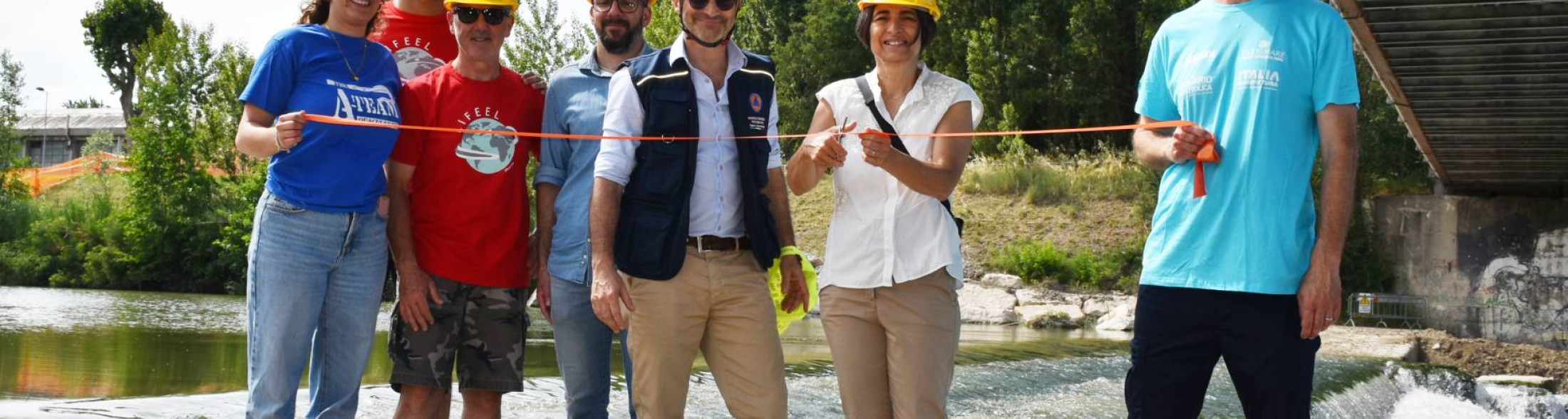 A Rimini la prima scala di risalita per piccoli di anguille sul Fiume Marecchia
