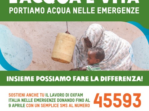 Costa Edutainment e OXFAM portano 500.000 litri di acqua pulita nelle emergenze umanitarie