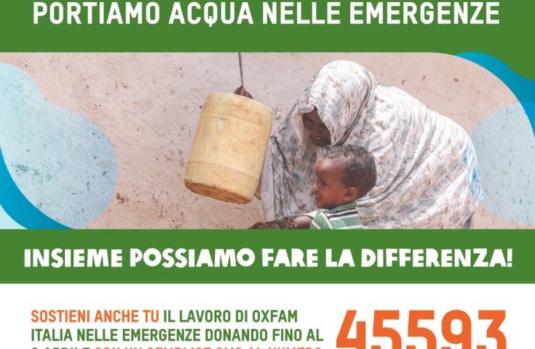 Costa Edutainment e OXFAM portano 500.000 litri di acqua pulita nelle emergenze umanitarie