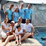 Dade e l'incontro con i delfini per parlare di malattie rare