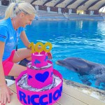 Festa 100 anni Riccione: auguri dai delfini! 
