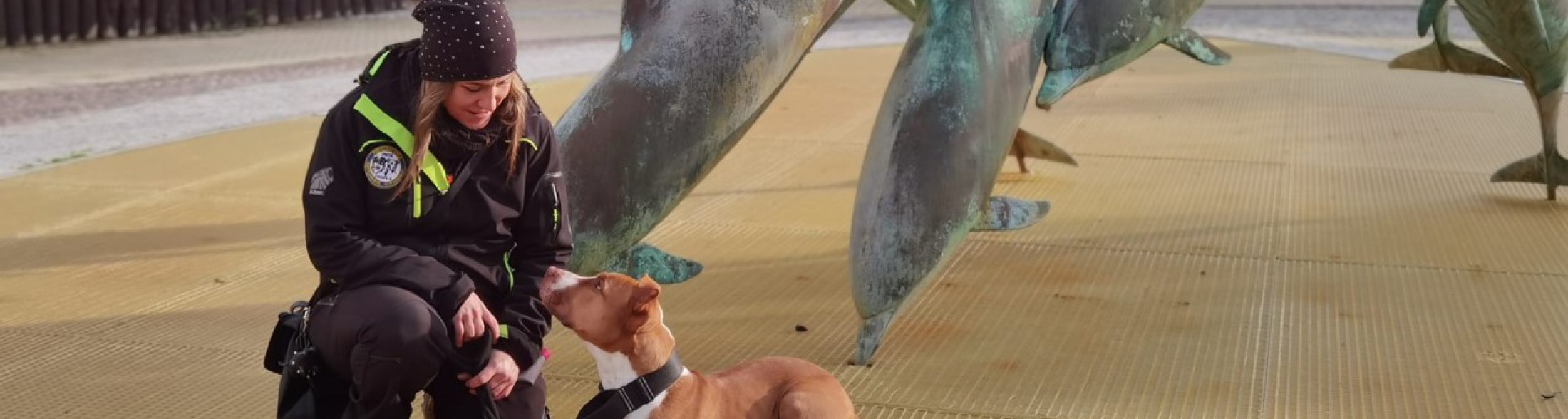 Formazione cinofila a Oltremare con la Protezione Civile