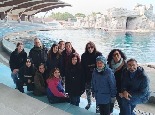 I cinofili di AlfaDog Training Academy a scuola da addestratori e falconieri