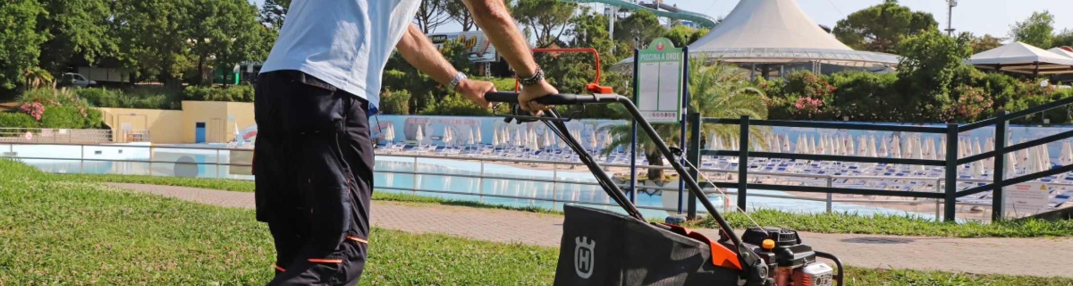 Innovare il verde tra sostenibilità e intrattenimento, Costa Edutainment ha scelto Husqvarna