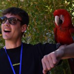 Riccardo Visconti, il giocatore di basket tra delfini e pappagalli