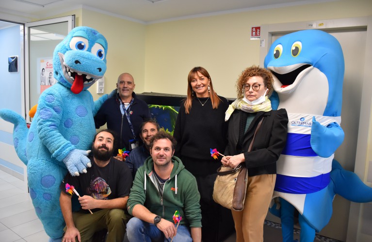 Rinnovato l'acquario di pediatria dell'ospedale Infermi di Rimini, con la collaborazione di Costa Edutainment, Acquario Club di Cesenatico e molti donatori di tutta Italia