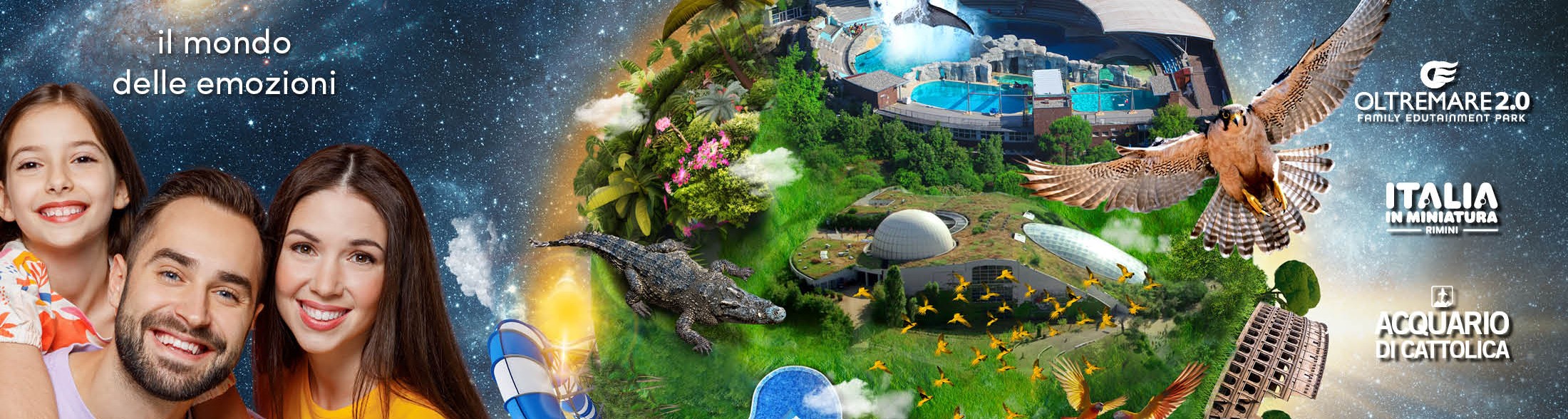 Il mondo Costa Parchi Edutainment